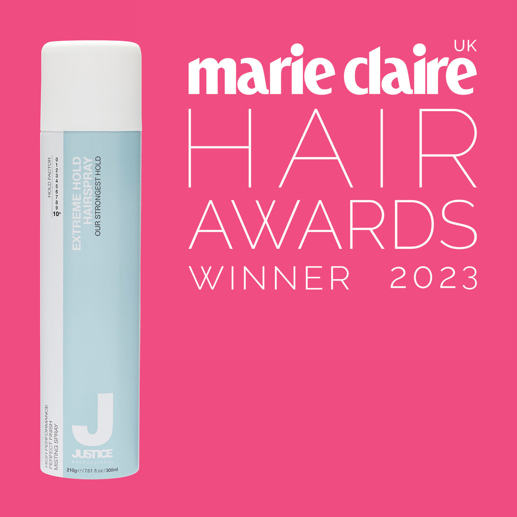 Australian haircare brand JUSTICE Professional wins at Marie Claire UK Hair Awards 2023